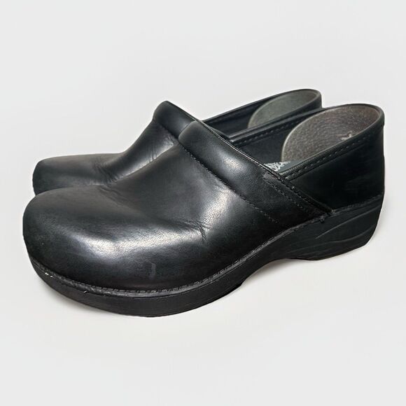 Dansko XP 2.0 Black Clog EUR 39 Women's US  8.5 - 9 Slip On Comfort Shoes - Picture 1 of 12